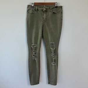 a.n.a a new approach green color size 6 Jegging